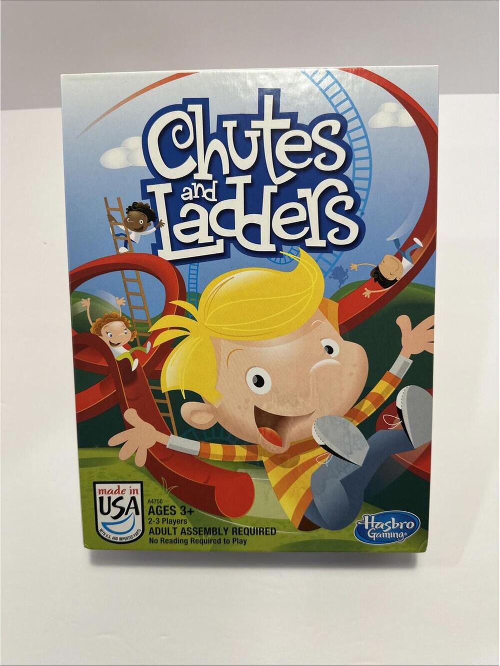 Hasbro Gaming Chutes and Ladders Board Game (A47560000) 2013 New Factory Sealed